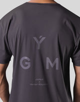 Stretch Waffle Nylon Standard T-Shirt - D.Grey