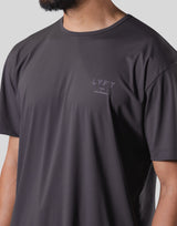 Stretch Waffle Nylon Standard T-Shirt - D.Grey