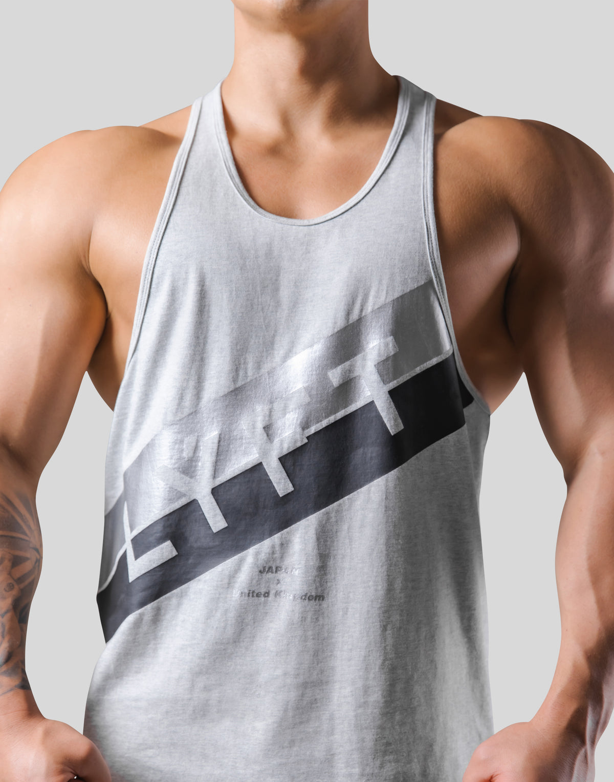 Stripe Training Tanktop v2 - Grey
