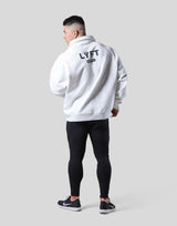 LÝFT Club Sweat Polo Shirt - White