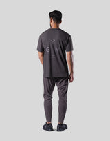 Stretch Waffle Nylon Standard T-Shirt - D.Grey