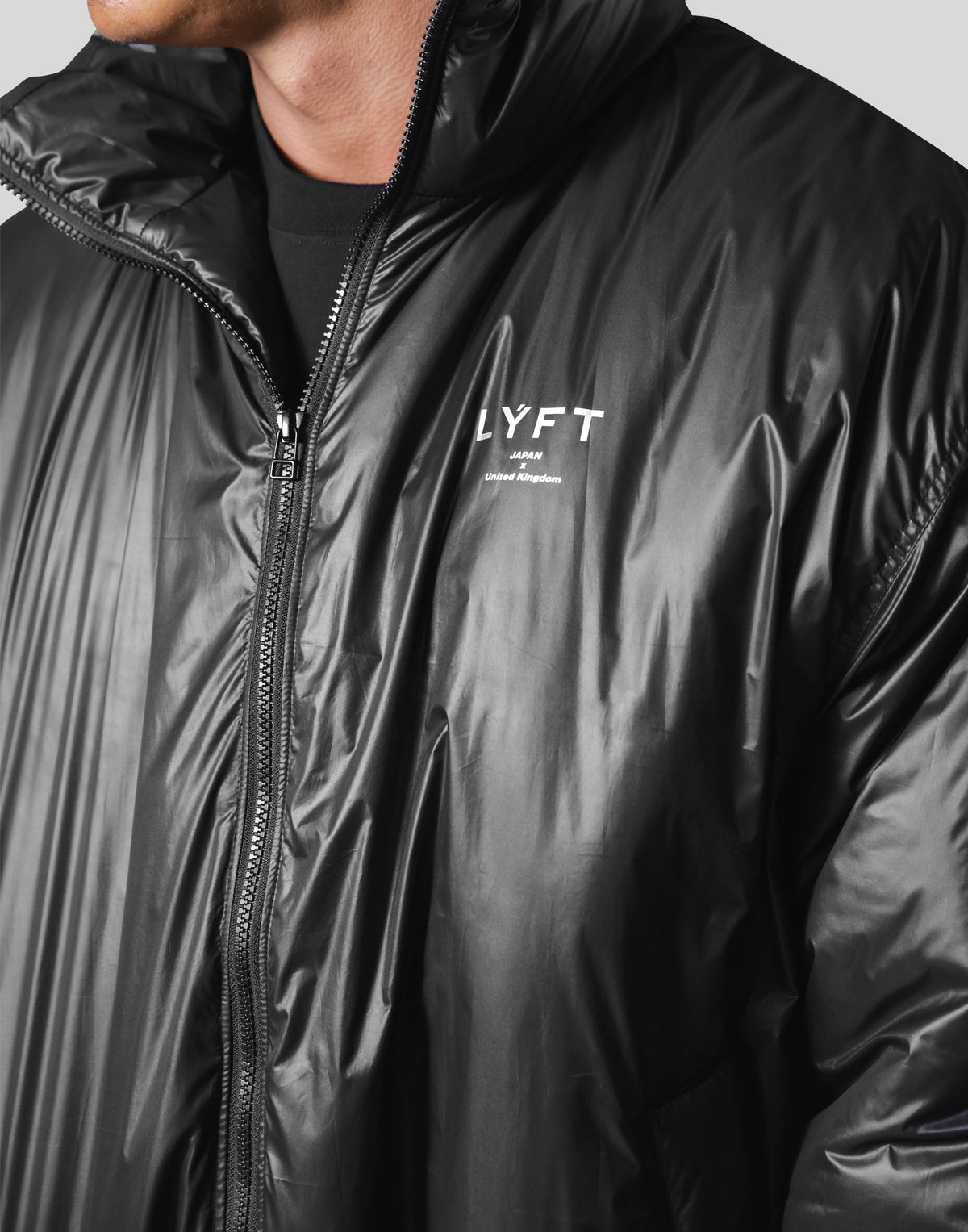 Light Weight Oversize Jacket - Black
