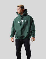 LÝFT Oversize Sweat Hoodie - Green