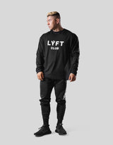 LÝFT CLUB Long T-Shirt - Black