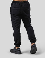 LÝS Logo Stretch Sweat Pants - Black