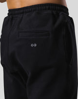 LÝS Logo Stretch Sweat Pants - Black