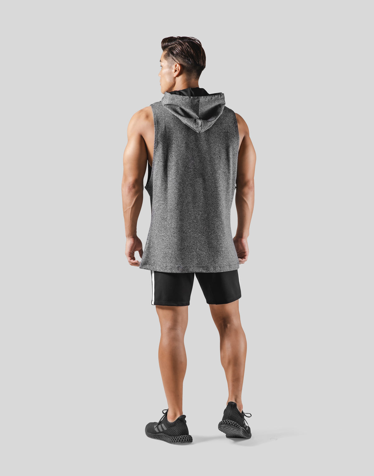 LÝFT 2Way Armhole Hoodie 4 - Grey
