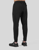Stretch Pocket Tapered Pants - Black