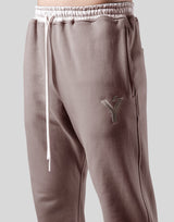 Big Y Stretch Sweat Pants - Beige