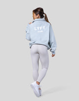 LÝFT Club Sweat Polo Shirt - L.Blue