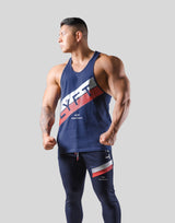 Stripe Training Tanktop v2 - Navy