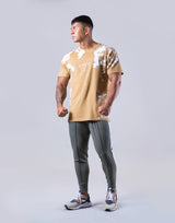 Splash Dye Standard T-Shirt - Beige
