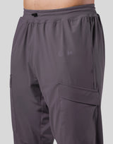 Stretch Pocket Tapered Pants - Grey