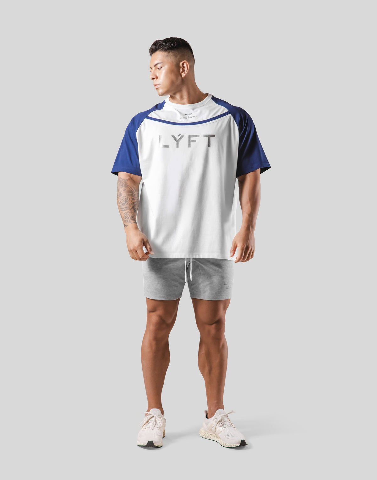 Round Separate Big T-Shirt - White