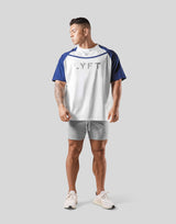 Round Separate Big T-Shirt - White