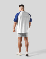 Round Separate Big T-Shirt - White