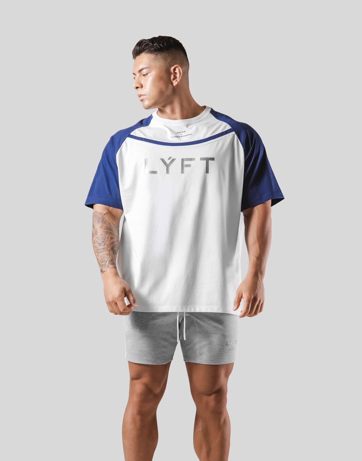Round Separate Big T-Shirt - White