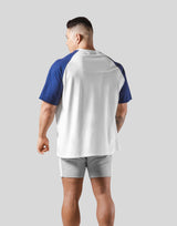 Round Separate Big T-Shirt - White