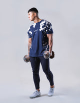 Splash Dye Standard T-Shirt - Navy