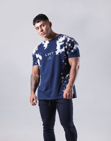 Splash Dye Standard T-Shirt - Navy