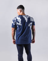 Splash Dye Standard T-Shirt - Navy