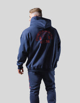 LÝFT × Power House Gym Logo Hoodie - Navy