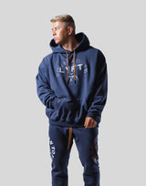LÝFT × Power House Gym Logo Hoodie - Navy