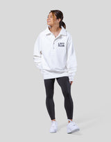 LÝFT Club Sweat Polo Shirt - White