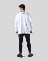 LÝFT Logo Long Sleeve T-Shirt - White