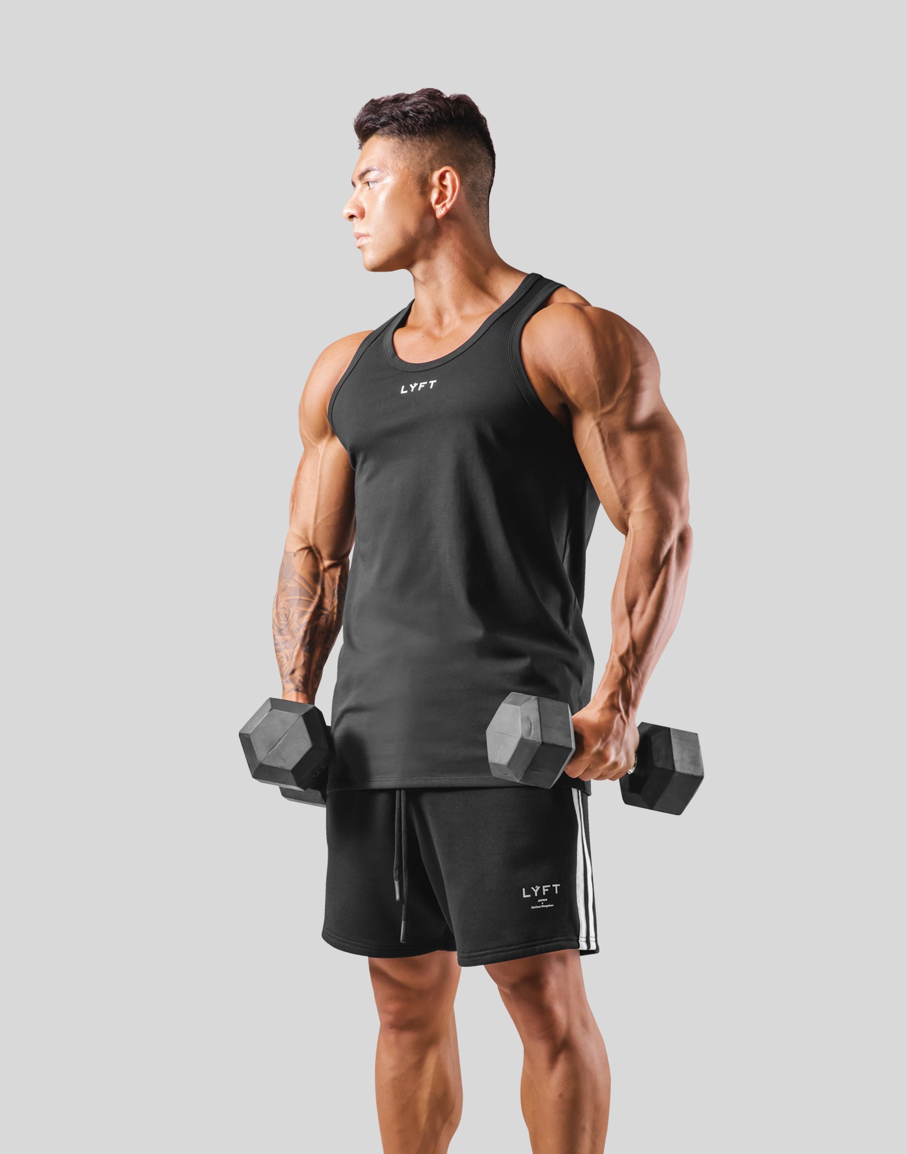 Standard Fit Tanktop 2 - Black – LÝFT