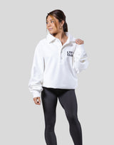 LÝFT Club Sweat Polo Shirt - White