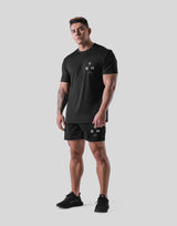GÝM Stretch Standard T-Shirt - Black