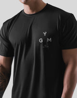 GÝM Stretch Standard T-Shirt - Black