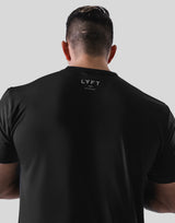 GÝM Stretch Standard T-Shirt - Black