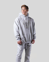 LÝFT × Power House Gym Logo Hoodie - Grey