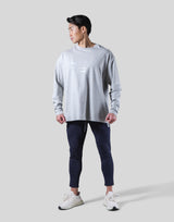 LÝFT Logo Long Sleeve T-Shirt - Grey