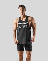Round Separate Training Tanktop - Black