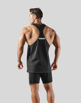 Round Separate Training Tanktop - Black
