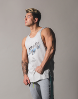 Metalic logo Tanktop - Grey