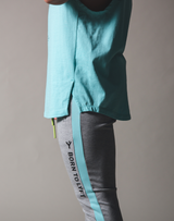 Metalic logo Tanktop - Mint Blue