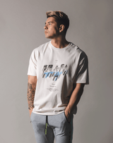 Metalic Logo Big T-Shirt - Off White