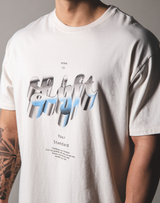 Metalic Logo Big T-Shirt - Off White