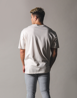 Metalic Logo Big T-Shirt - Off White