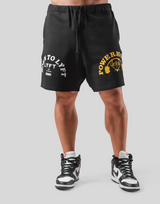 LÝFT × Power House Gym Sweat Shorts - Black