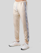 LÝFT Logo Line Jersey Pants - Beige