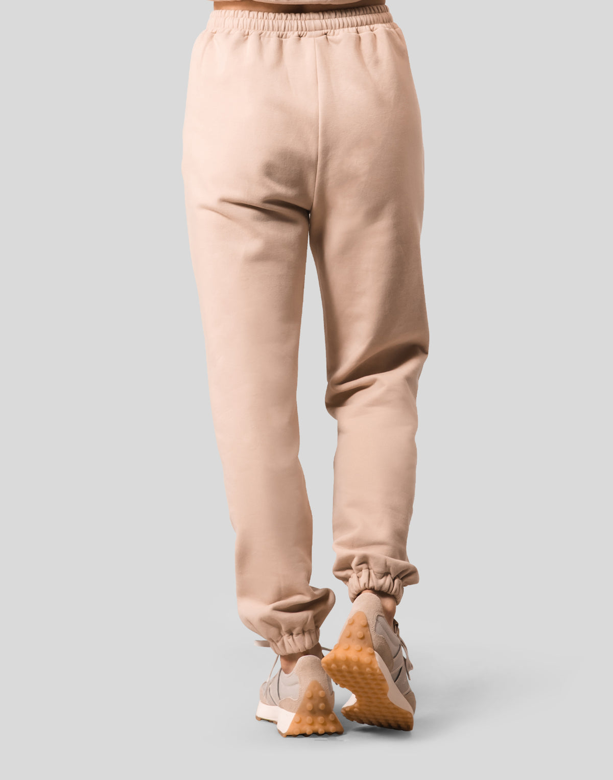 Message Logo Stretch Sweat Pants - Beige