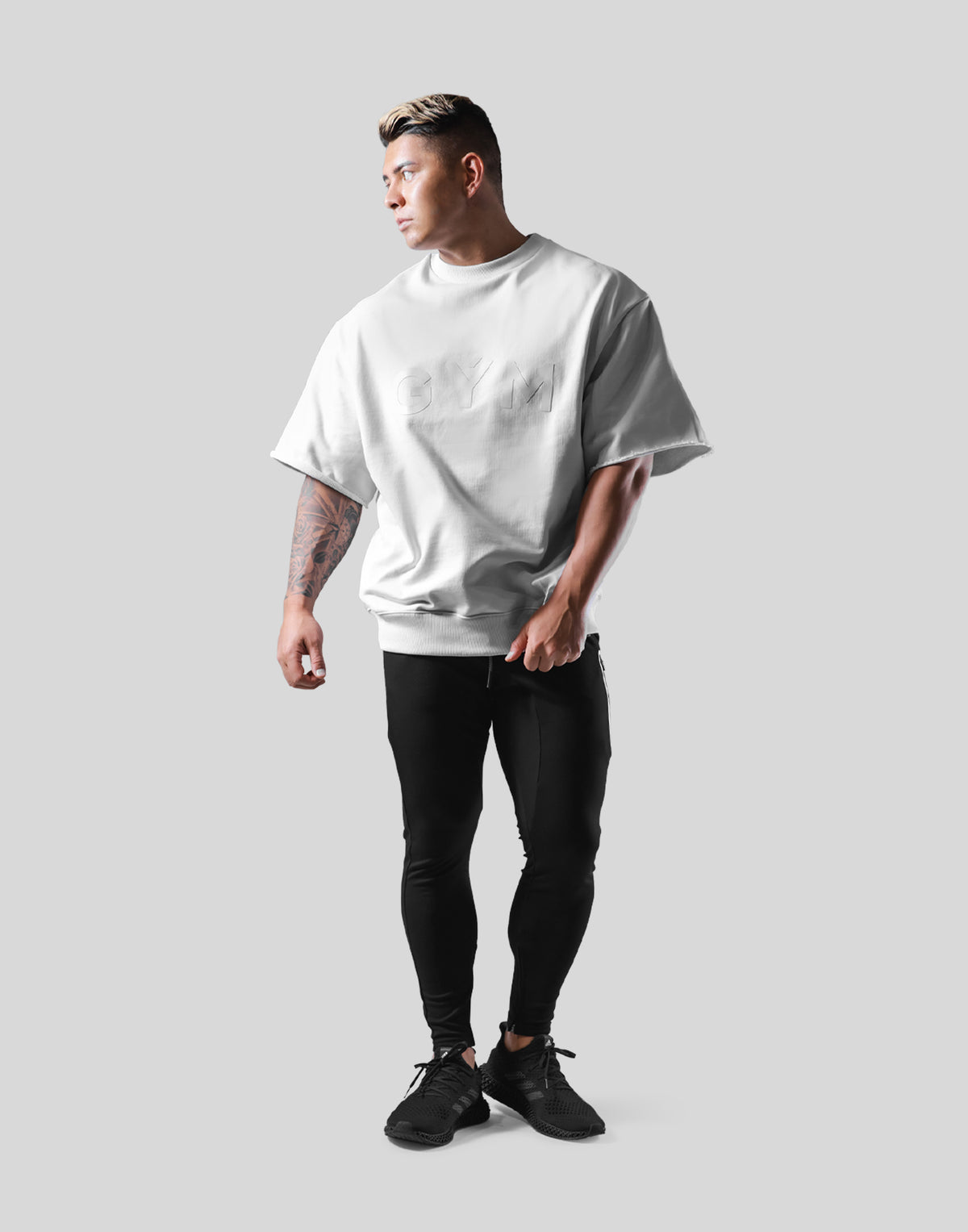 GÝM Sweat Big T-Shirt - Ivory