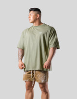 DSCY Back Print Big T-Shirt - Olive