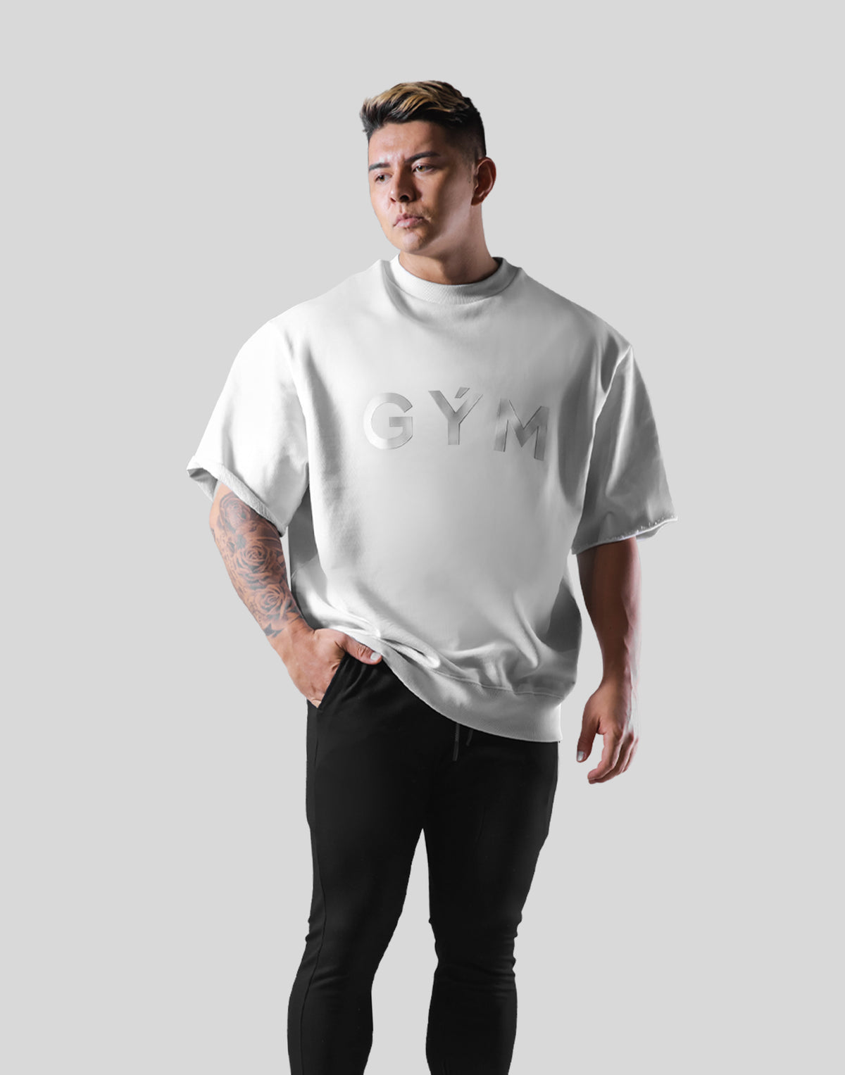 GÝM Sweat Big T-Shirt - Ivory