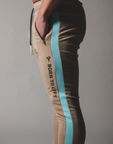 BORN TO LÝFT One Line Pants - Beige